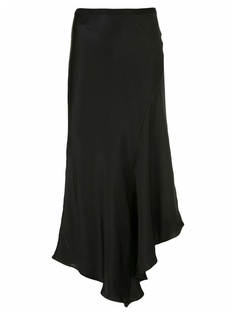 ANINE BING Bailey asymmetric skirt - Black