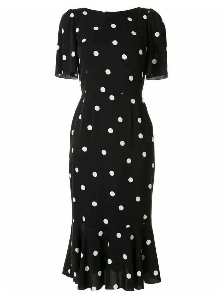 Dolce & Gabbana polka-dot print dress - Black