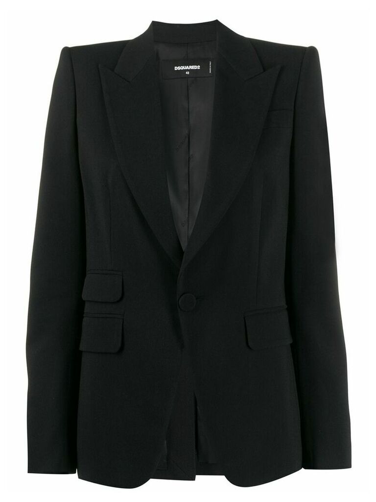Dsquared2 slim fit suit blazer - Black