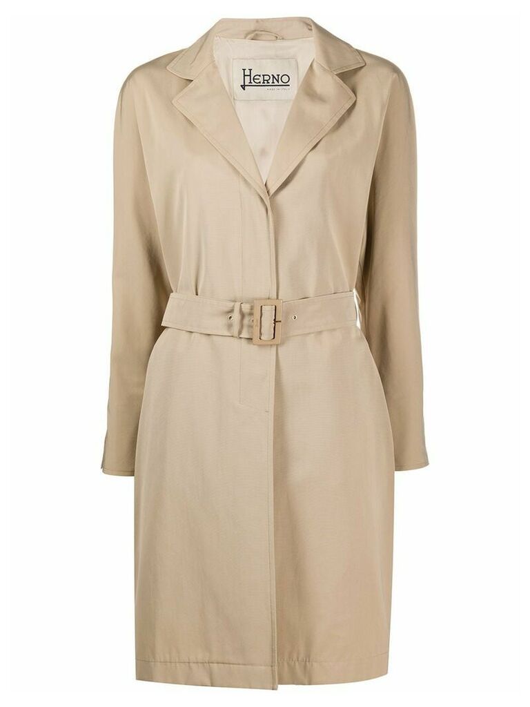 Herno belted trench coat - Neutrals