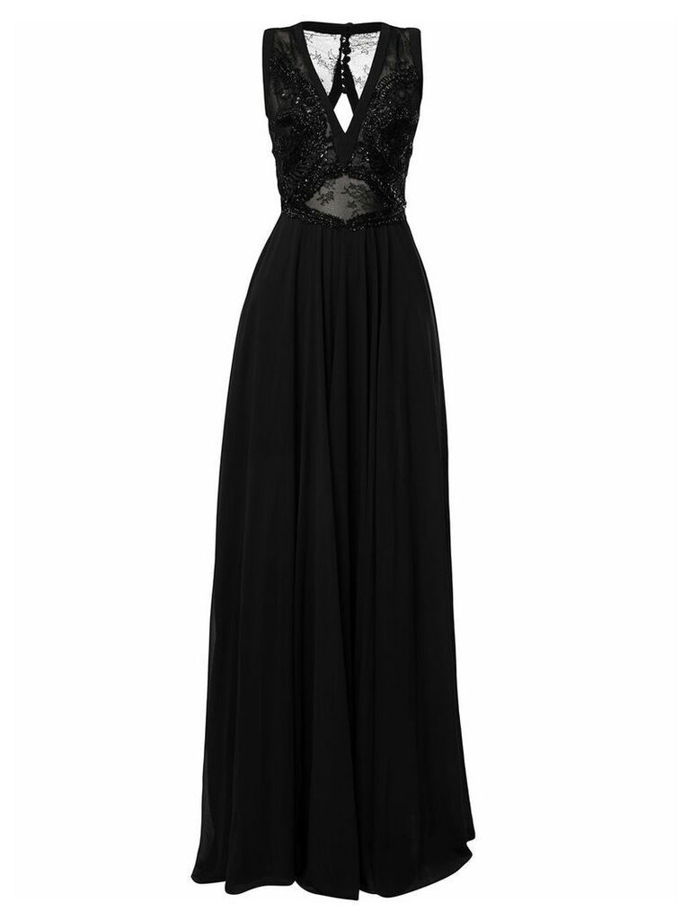 Saiid Kobeisy evening dress - Black