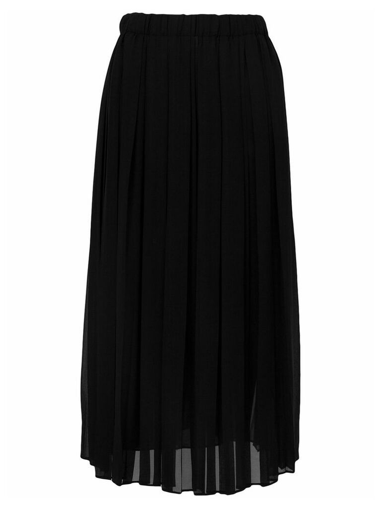 Gucci Pre-Owned 2010 pleated skirt - Black