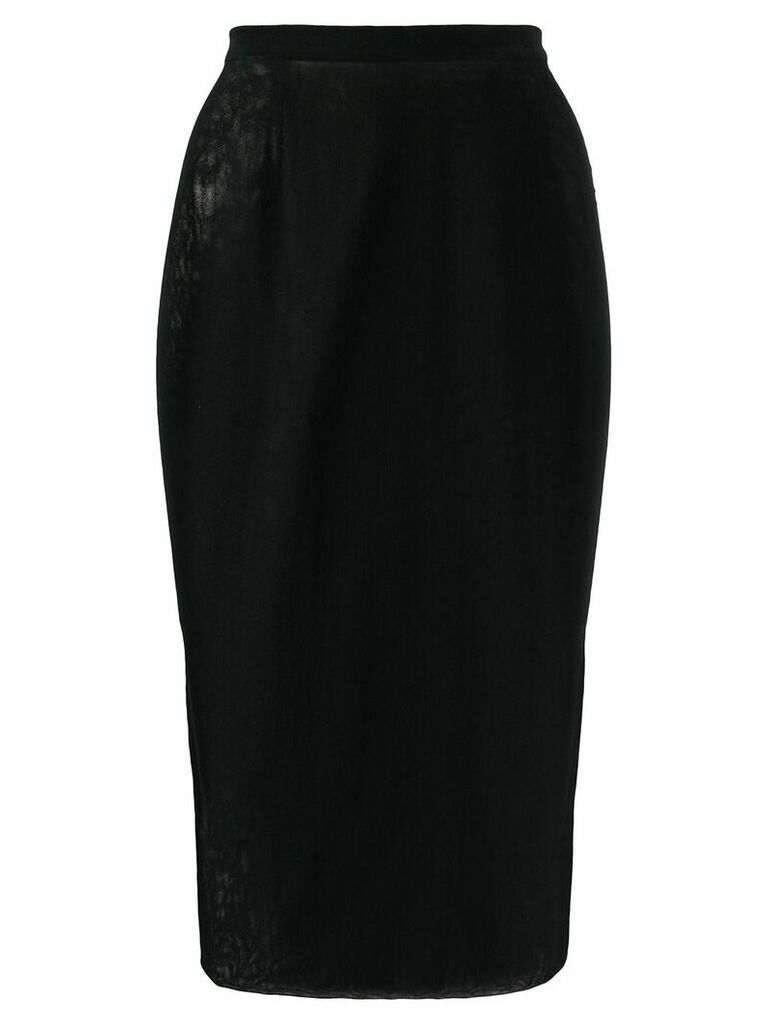 Dolce & Gabbana Pre-Owned 1990s pencil skirt - Black