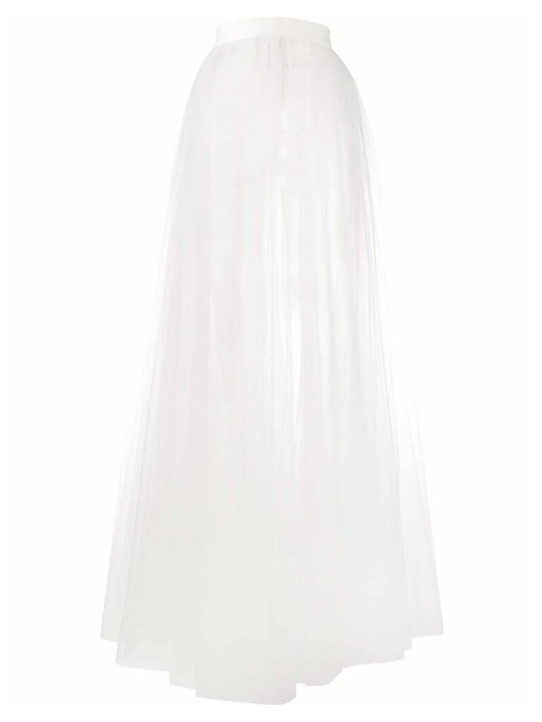 Loulou tulle skirt - White