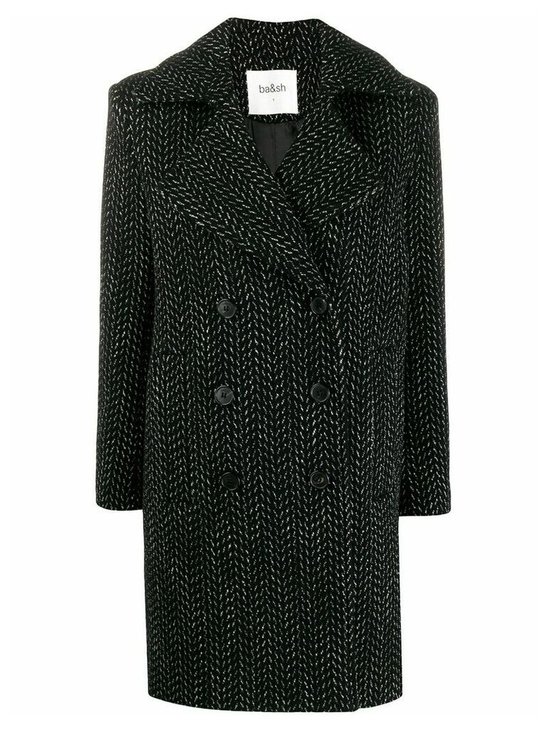 Ba & Sh Alistair coat - Black
