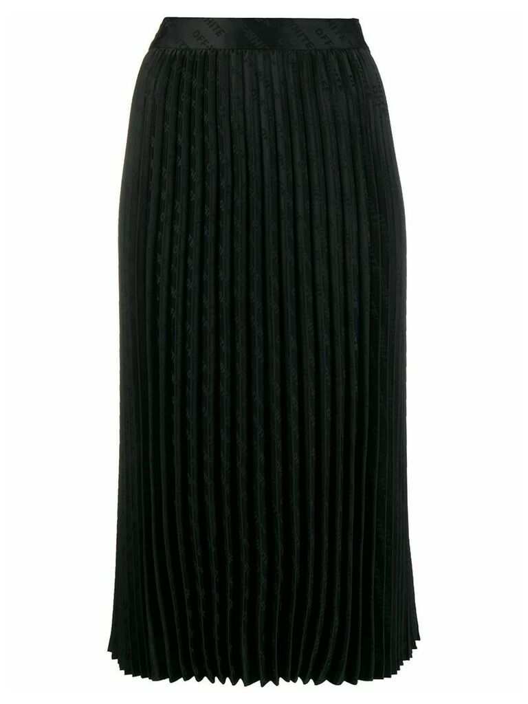 Off-White Lunar New Year pleated skirt - Black
