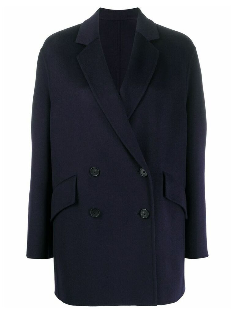 Joseph double-breasted tailored coat - Blue