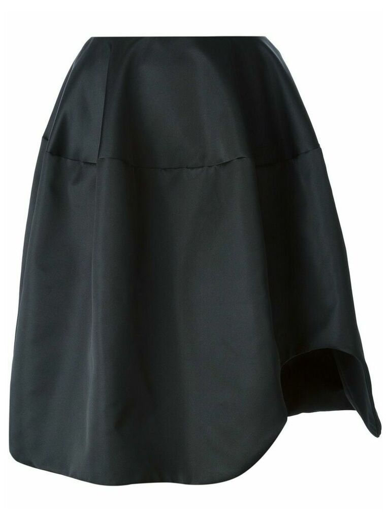 Simone Rocha asymmetrical voluminous skirt - Black