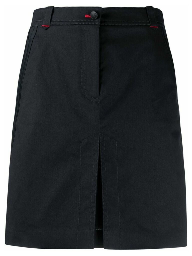 Tommy Hilfiger contrast stitched skirt - Blue