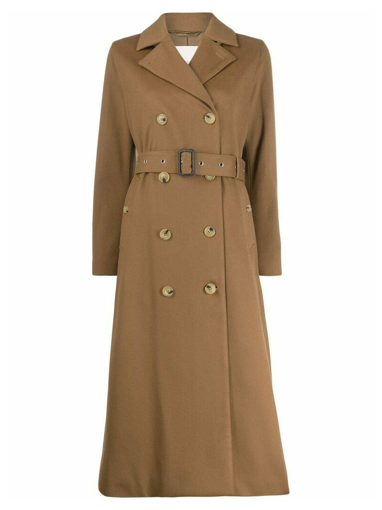 Mackintosh Montrose long trench coat - Brown