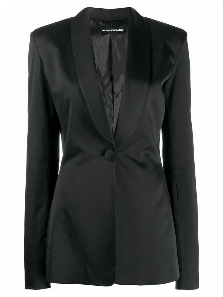 House of Holland classic single-breasted blazer - Black