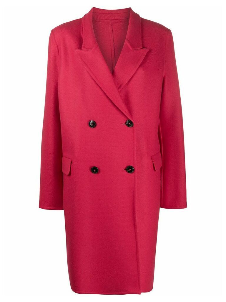 Closed Cross double-breasted coat - PINK