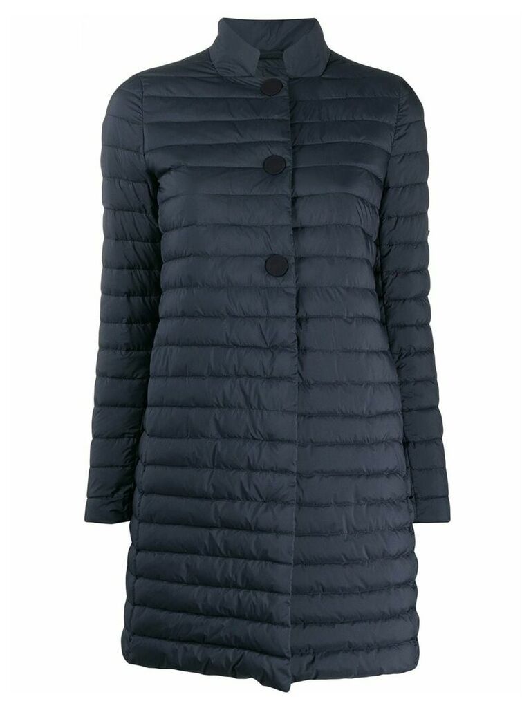 Herno quilted mid-length coat - Blue