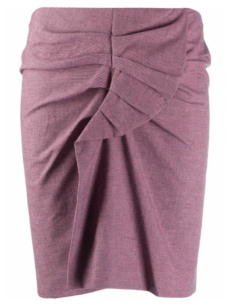 Isabel Marant Étoile Ines knot detail skirt - PINK