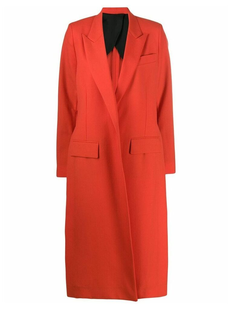 AMI long-length coat - Red