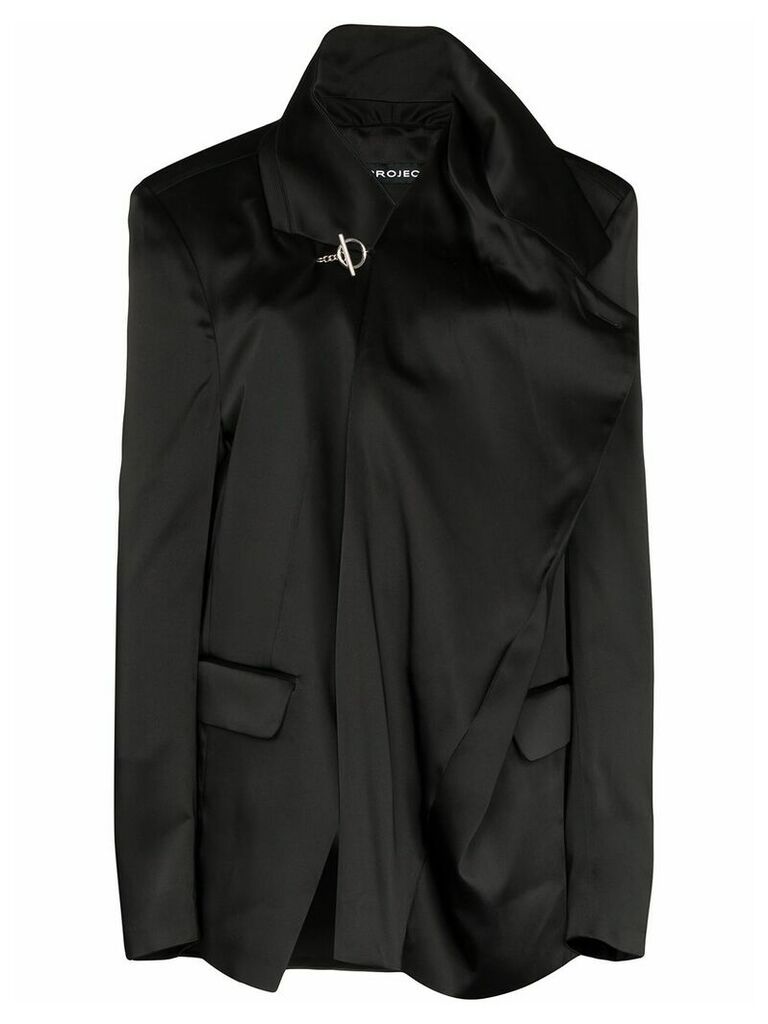 Y/Project oversized asymmetric blazer - Black