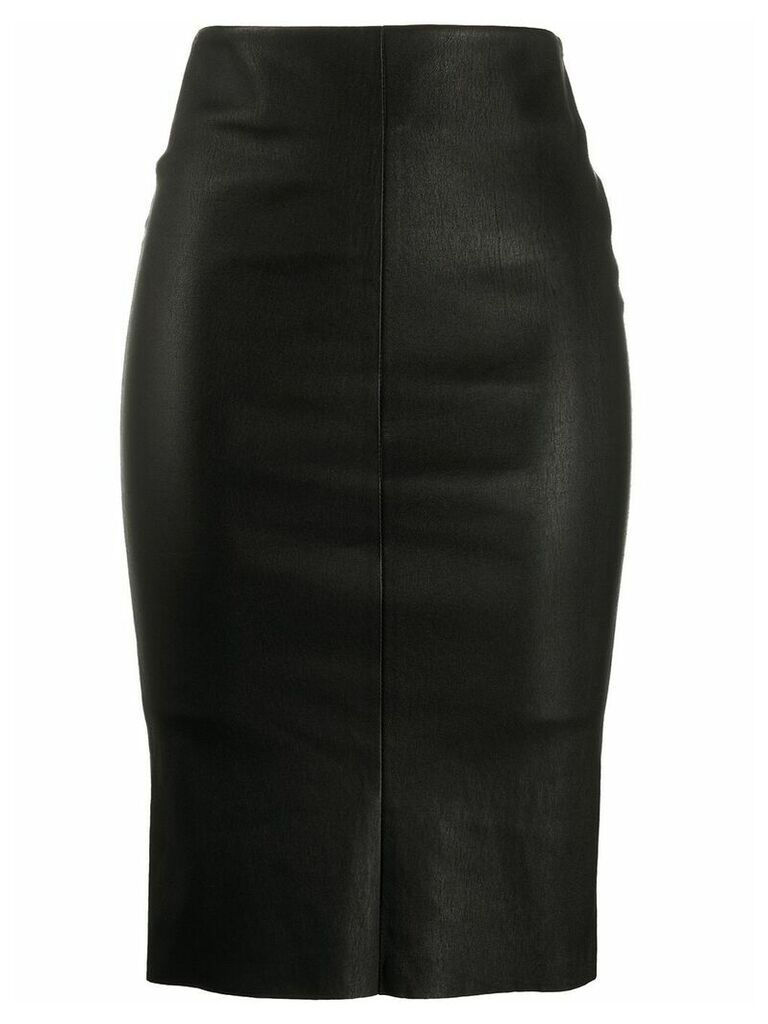 Drome leather pencil skirt - Black