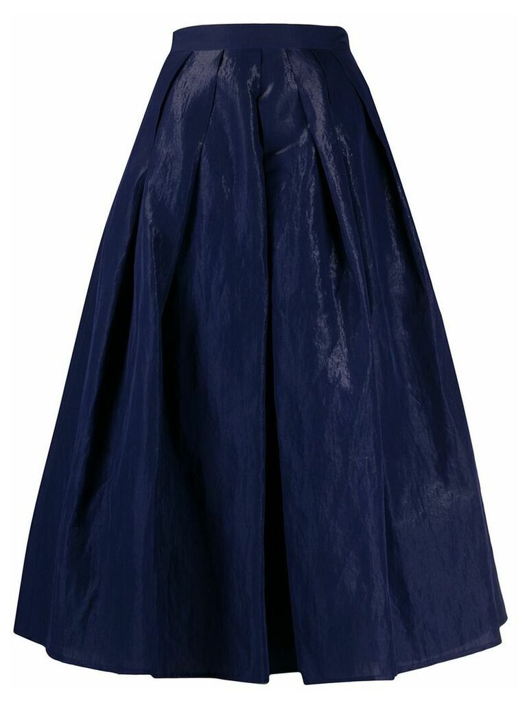 Fabiana Filippi full shape midi skirt - Blue