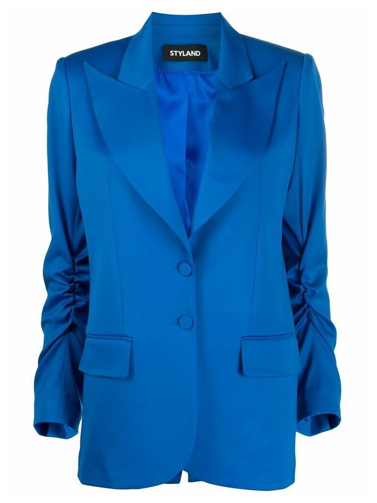 Styland tailored single-breasted blazer - Blue