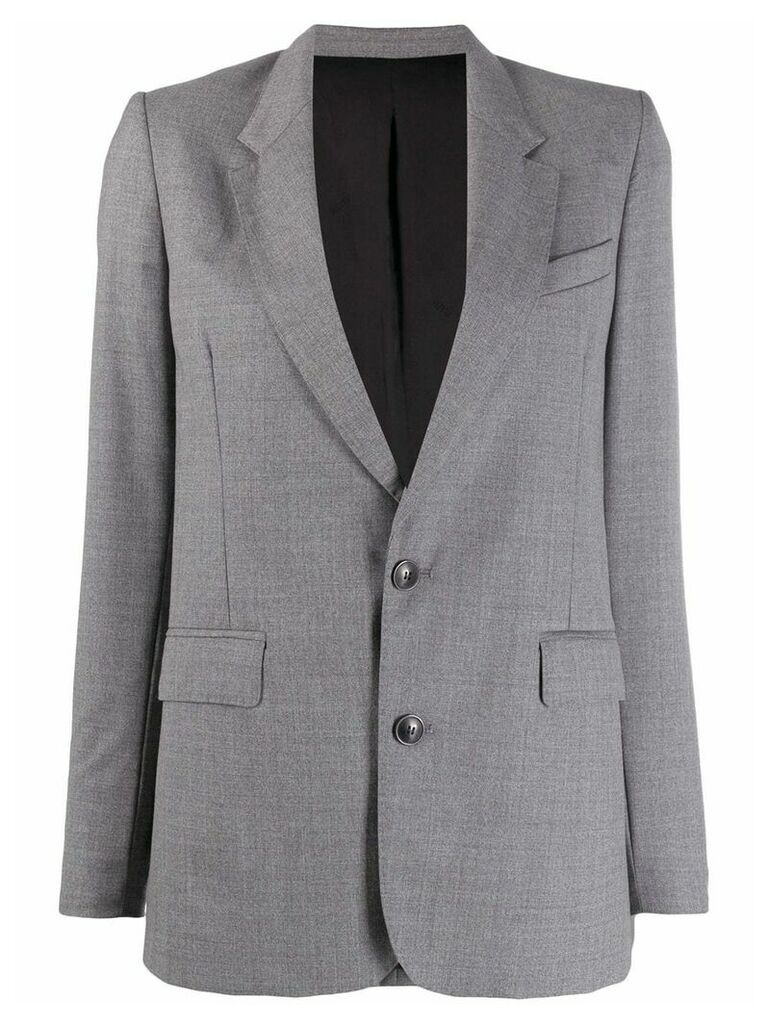 AMI lined two buttons blazer - Grey