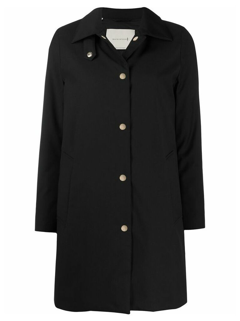 Mackintosh Dunoon single-breasted padded coat - Black