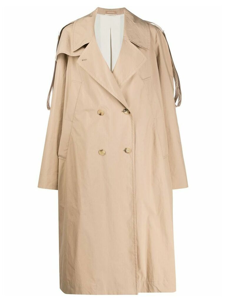 Nehera oversized coat - Brown