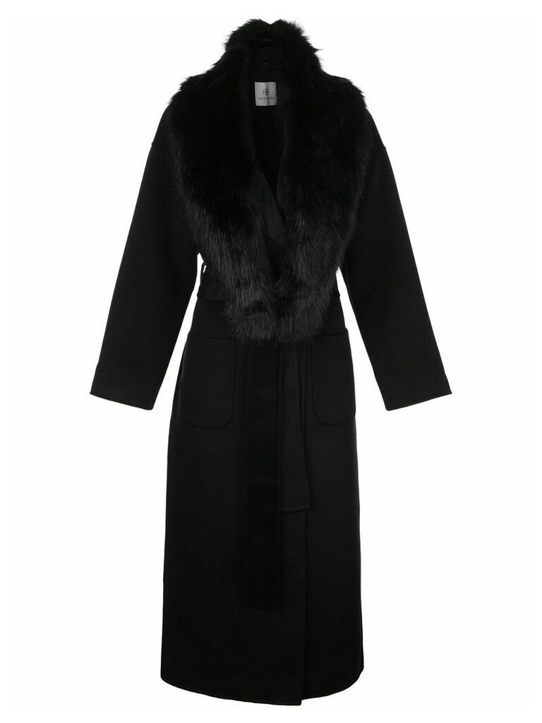 ANINE BING Ruth double-breasted coat - Black