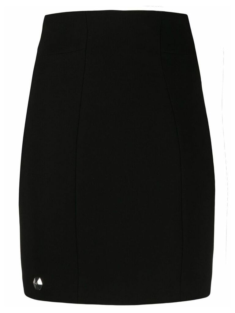 Philipp Plein high-wasted skirt - Black