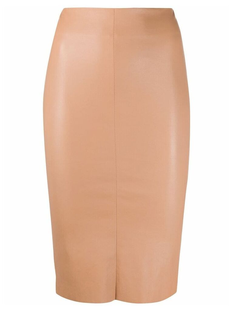 Drome slim-fit pencil skirt - Brown