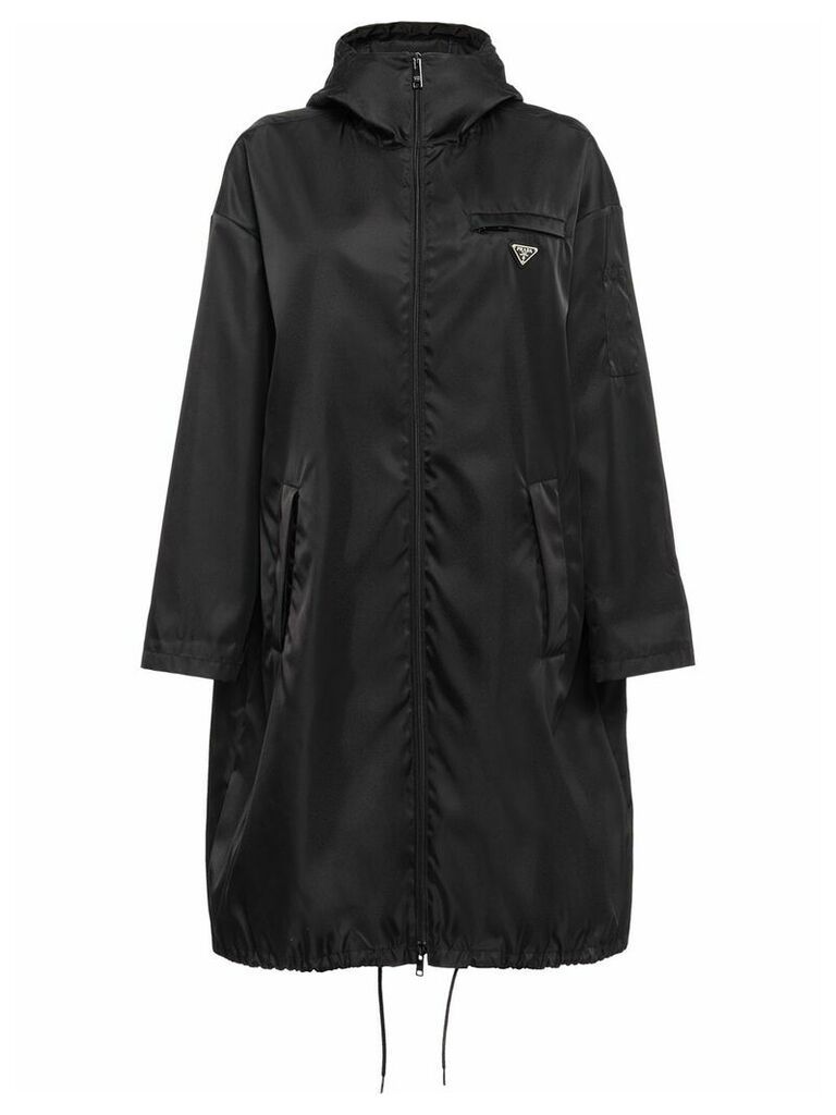 Prada Nylon gabardine raincoat - Black