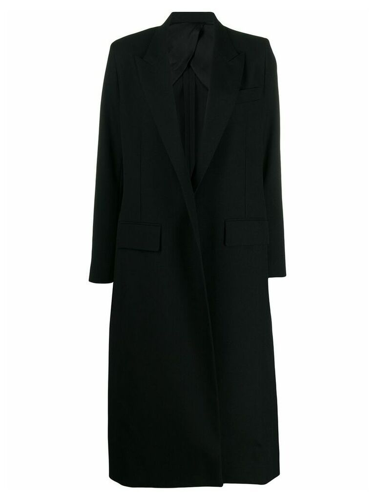 Ami Paris long-length coat - Black