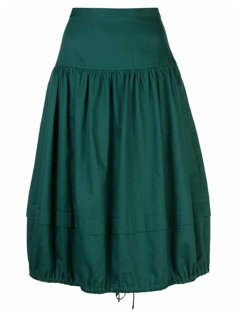 Tibi Harrison balloon skirt - Green