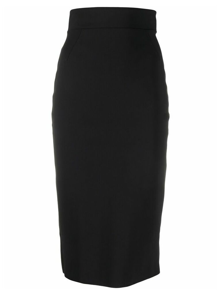 Le Petite Robe Di Chiara Boni Delfina high-rise pencil skirt - Black