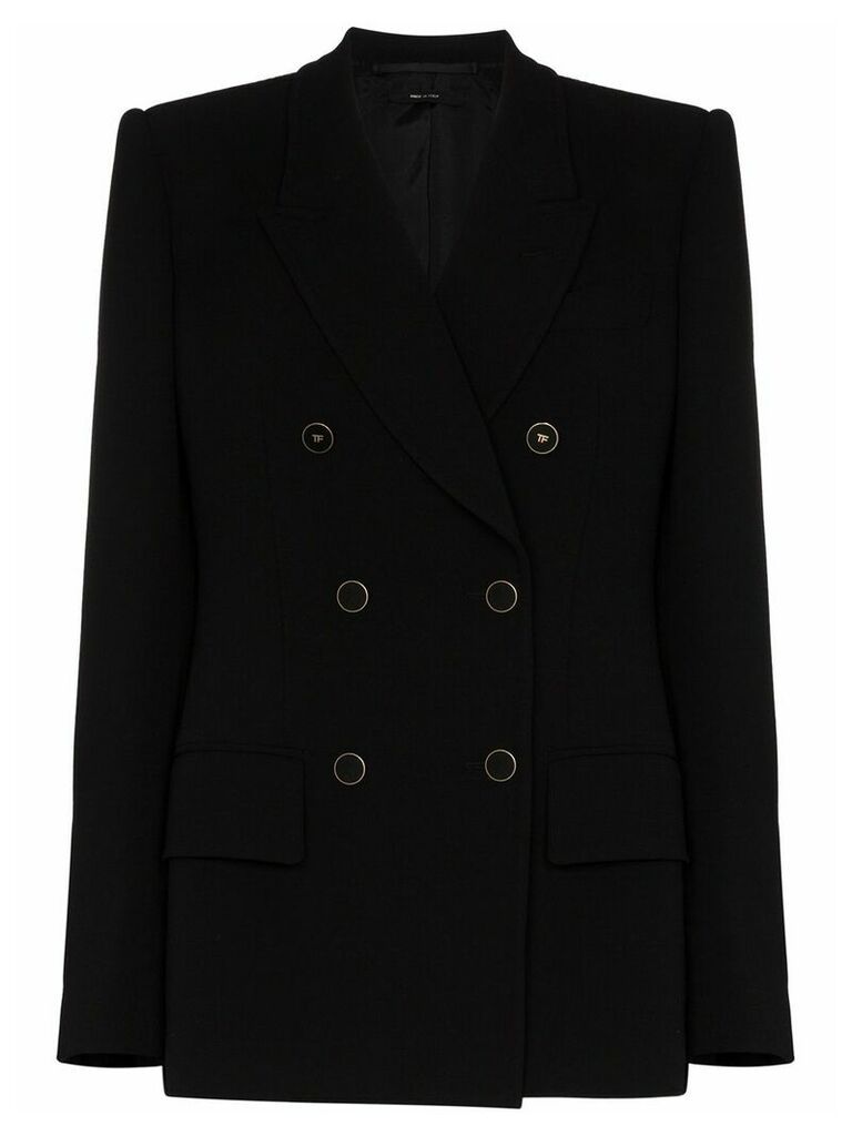 Tom Ford double-breasted blazer - Black