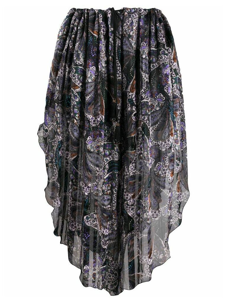 Etro paisley-print pull-on skirt - Black