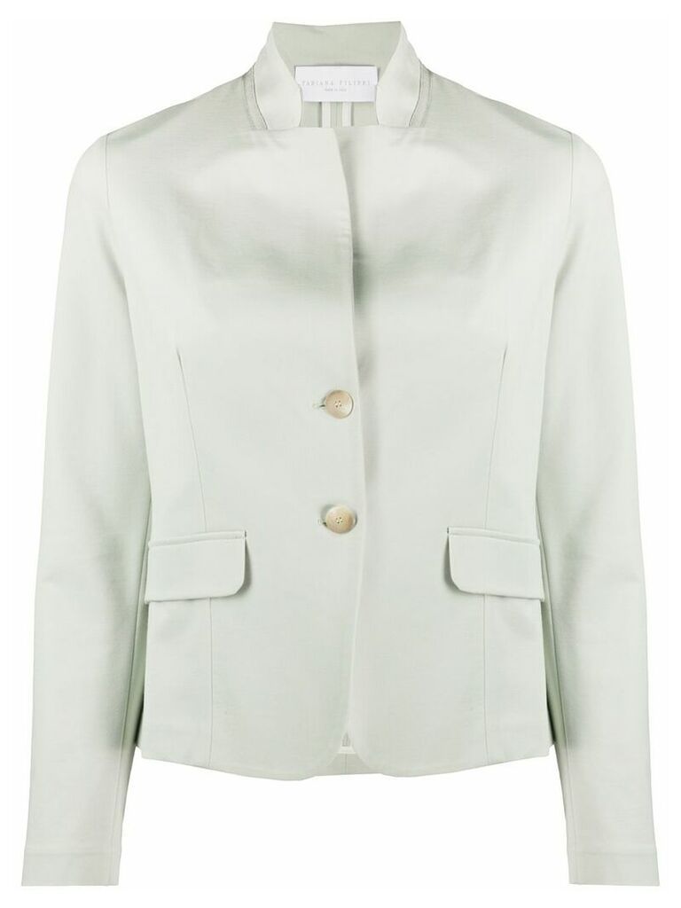 Fabiana Filippi tailored blazer - Green