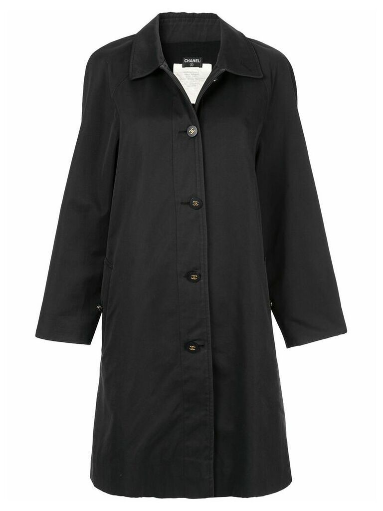 Chanel Pre-Owned short coat - Black