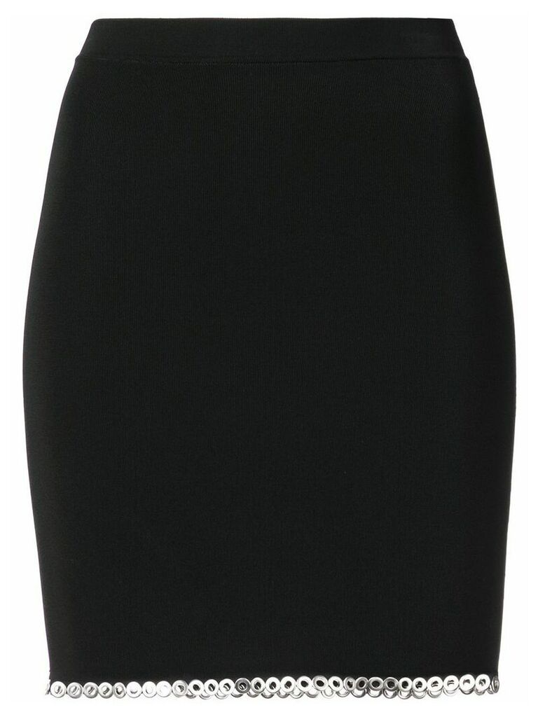 Alexander Wang studded mini skirt - Black
