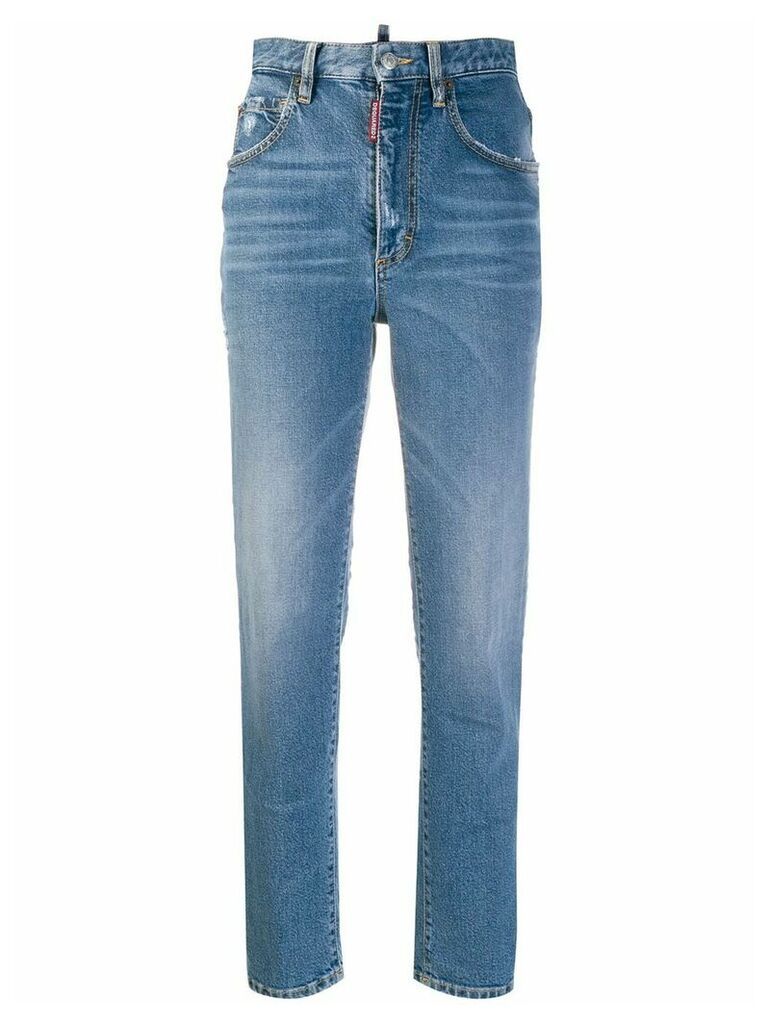 Dsquared2 Tight Cropped jeans - Blue