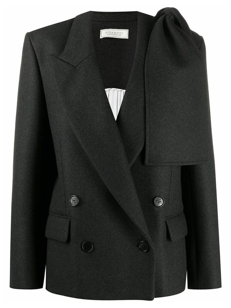 Nina Ricci cashmere blend blazer - Grey