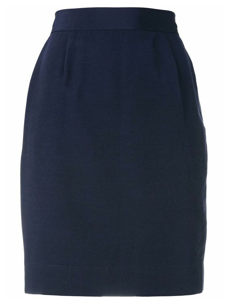 Moschino Pre-Owned high-waisted skirt - Blue