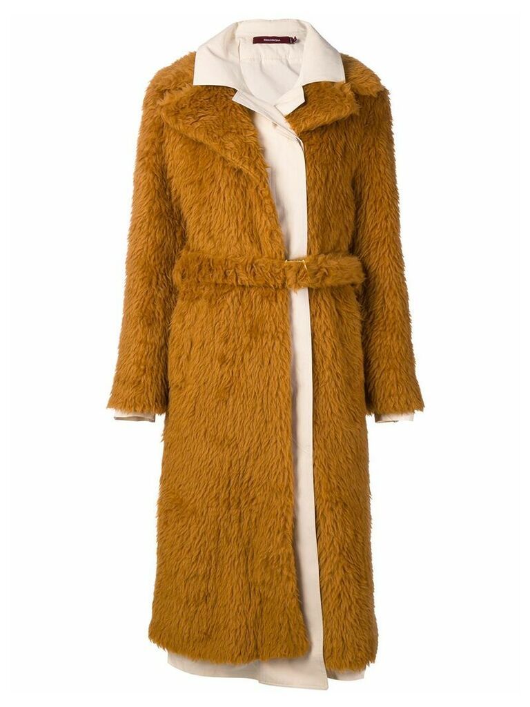 Sies Marjan long coat - Brown