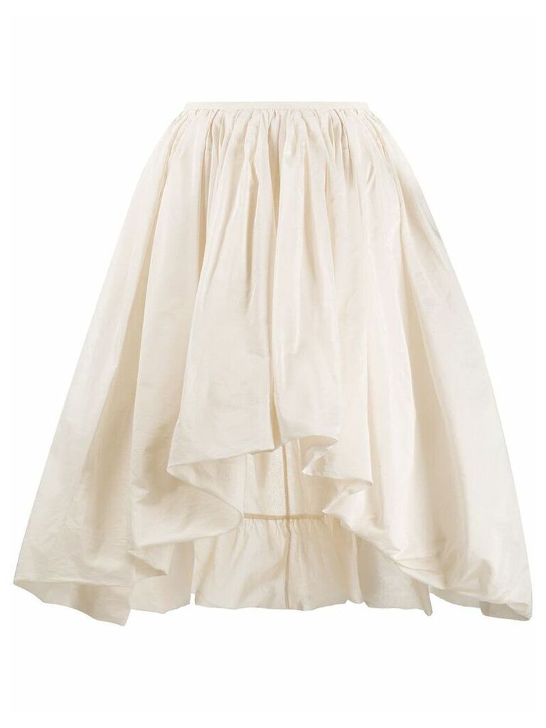 Molly Goddard full shape asymmetric skirt - NEUTRALS