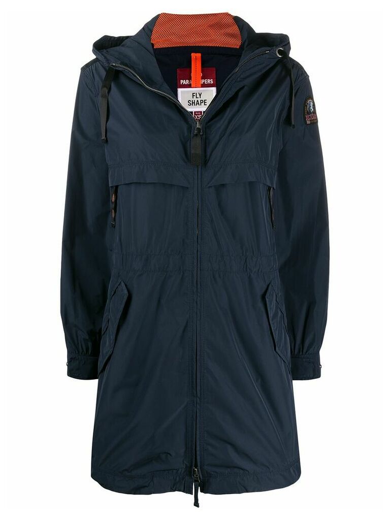 Parajumpers hooded shell parka - Blue