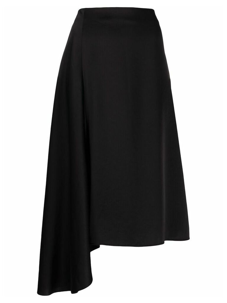 Filippa K Drapey asymmetric skirt - Black