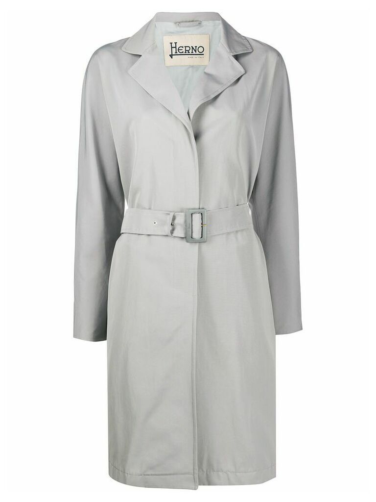 Herno belted trench coat - Grey