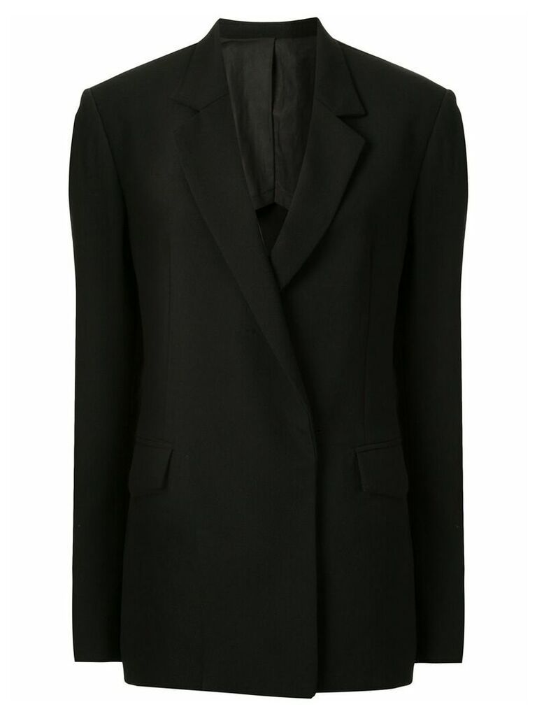 Dion Lee fitted harness blazer - Black