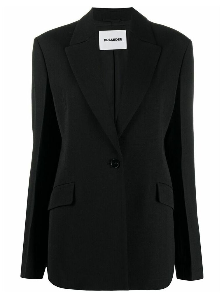 Jil Sander tailored blazer - Black