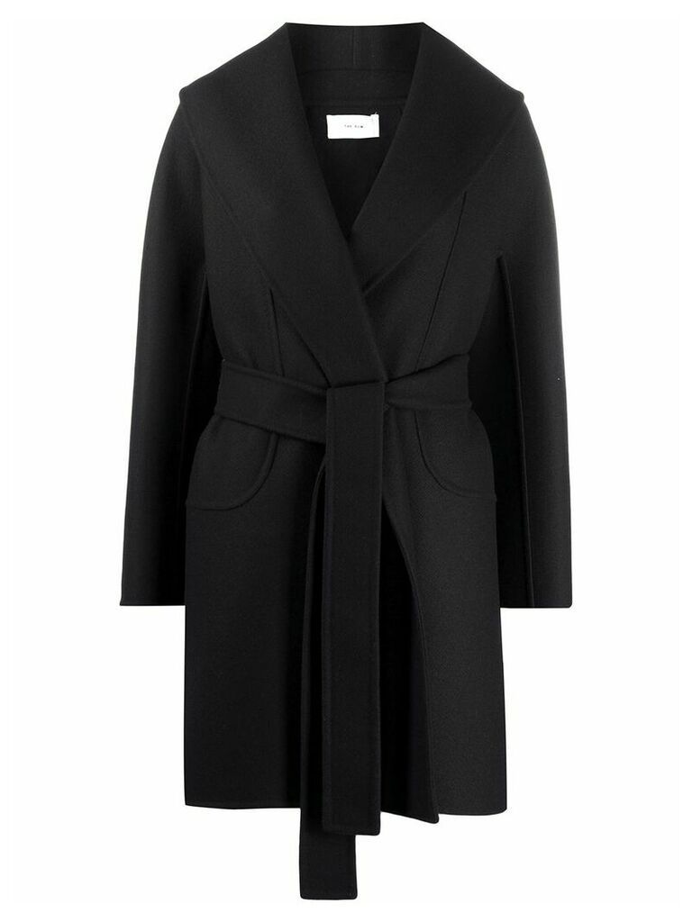 The Row belted midi coat - Blue