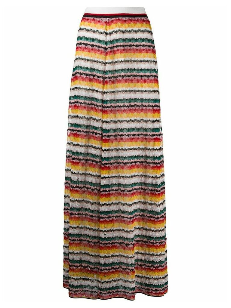 Missoni knit full-length skirt - Black